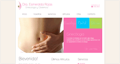 Desktop Screenshot of draesmeraldarojas.com