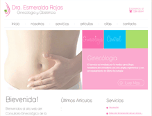 Tablet Screenshot of draesmeraldarojas.com